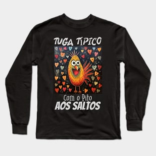 Com o Pito aos saltos, v2 Long Sleeve T-Shirt